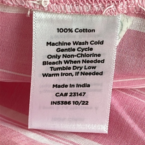 Talbots Pink Long Sleeve Blouse - Picture 3 of 7